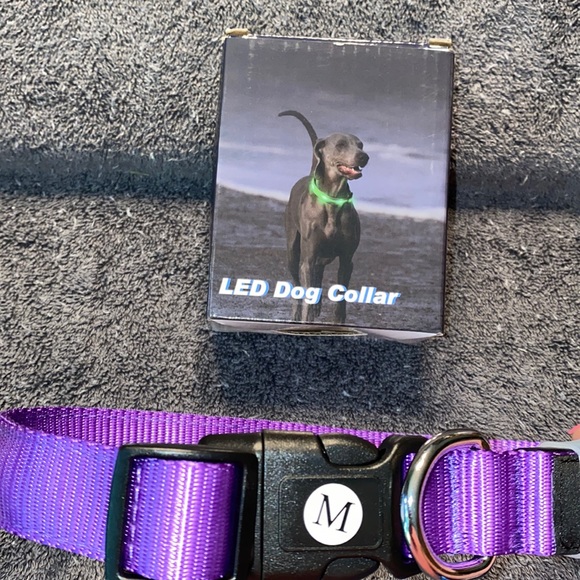 Other - NWT LED Lighted Dog Collar Size M
